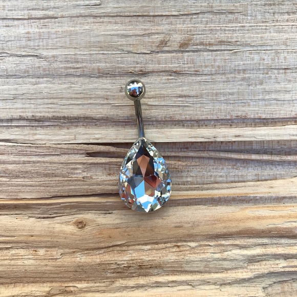 Jewelry - Teardrop Belly Button Ring